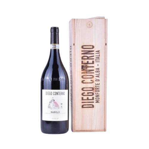 Diego Conterno Barolo del Comune di Monforte D'Alba DOCG 2018 Magnum 1,5 lt (Cassa Legno)